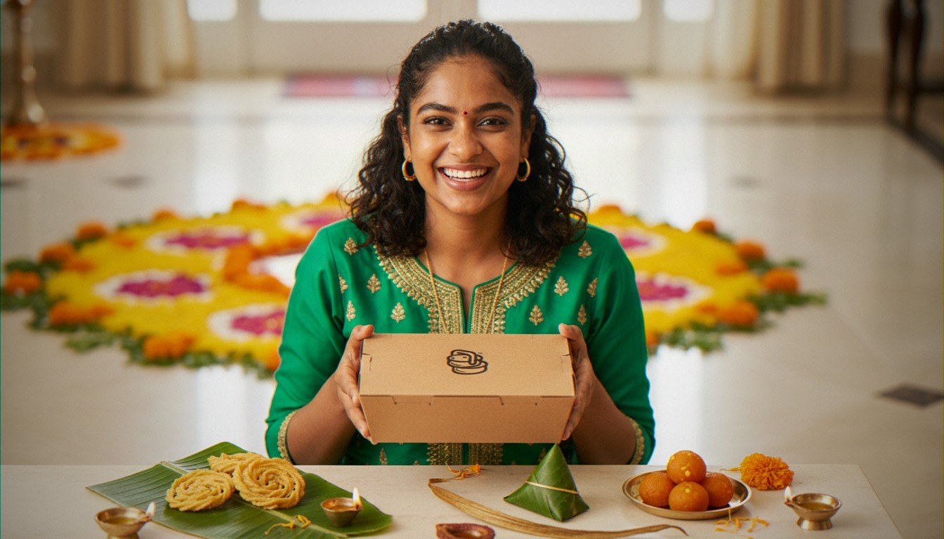 Deepavali Wishes — Lights, Sweets, Bungkus Bersih