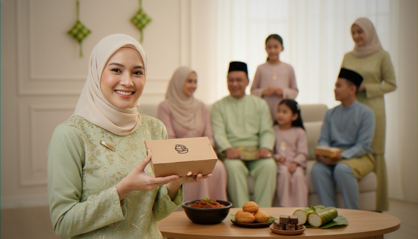 Plate 7-inch: Sesuai untuk Kuih Raya, Kuih Tradisional, Snek